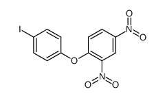 (2,4-dinitro-phenyl)-(4-iodo-phenyl)-ether结构式