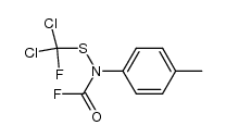 ((dichlorofluoromethyl)thio)(p-tolyl)carbamic fluoride结构式