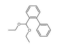 2-(diethoxymethyl)biphenyl Structure