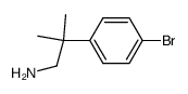 2-(4-bromophenyl)-2-methylpropan-1-amine结构式