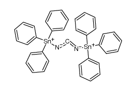bis(triphenylstannyl)carbodiimide Structure