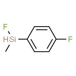 Silane, fluoro(4-fluorophenyl)methyl- (9CI) Structure