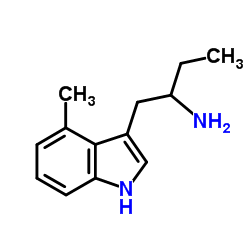 4-Methyl-α-ethyltryptamine structure