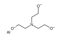 aluminum,2-[bis(2-oxidoethyl)amino]ethanolate Structure