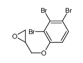 2-[(2,3,4-tribromophenoxy)methyl]oxirane Structure