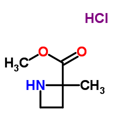 2-Azetidinecarboxylicacid,2-methyl-,methylester,hydrochloride(9CI)图片