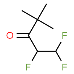 3-Pentanone,1,1,2-trifluoro-4,4-dimethyl- Structure