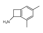 (+/-)-4,6-Dimethyl-benzocyclobuten-1-ylamin结构式