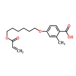 4-{[6-(Acryloyloxy)hexyl]oxy}-2-methylbenzoic acid Structure