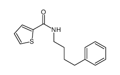 N-(4-phenylbutyl)thiophene-2-carboxamide Structure