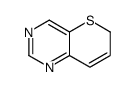 6H-Thiopyrano[3,2-d]pyrimidine (8CI)结构式