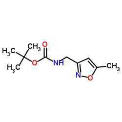 Carbamic acid, [(5-methyl-3-isoxazolyl)methyl]-, 1,1-dimethylethyl ester (9CI) Structure
