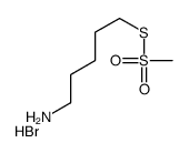 5-AMINOPENTYL METHANTHIOSULFONATE HYDROBROMIDE结构式