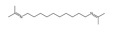 N-[10-(propan-2-ylideneamino)decyl]propan-2-imine结构式