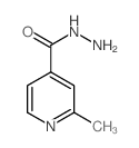 4-Pyridinecarboxylicacid, 2-methyl-, hydrazide picture