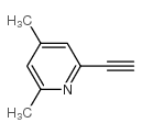 Pyridine, 2-ethynyl-4,6-dimethyl- (9CI) Structure