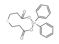 1,3,7,2-Dioxathiastannecane-4,10-dione,2,2-diphenyl-结构式