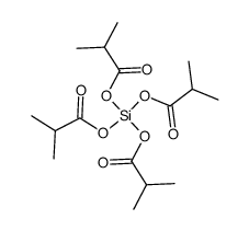 tetrakis-isobutyryloxy-silane Structure
