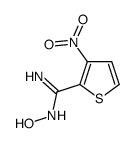 N'-hydroxy-3-nitrothiophene-2-carboximidamide Structure