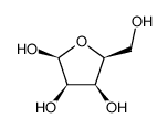 β-​L-​Lyxofuranose Structure