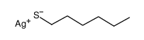 silver hexanethiolate结构式