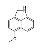 5-methoxy-1,2-dihydro-benz[cd]indole结构式