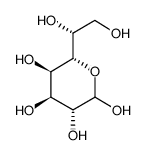 L-甘油-D-甘露庚糖结构式