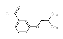 3-Isobutoxybenzoyl chloride Structure