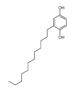 2-dodecylbenzene-1,4-diol结构式