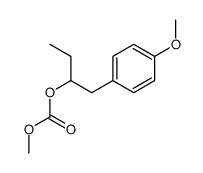1-(4-methoxyphenyl)butan-2-yl methyl carbonate Structure