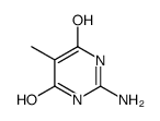 4(1H)-Pyrimidinone,2-amino-6-hydroxy-5-(1-methylethyl)-(9CI) structure