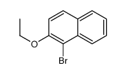 1-Bromo-2-ethoxynaphthalene Structure