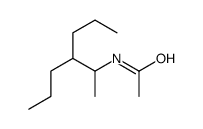 N-(1-Methyl-2-propylpentyl)acetamide结构式