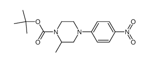 2-methyl-4-(4-nitro-phenyl)-piperazine-1-carboxylic acid tert-butyl ester picture