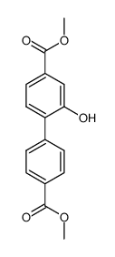 dimethyl 2-hydroxy-[1,1'-biphenyl]-4,4'-dicarboxylate Structure