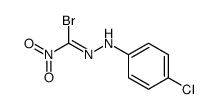 bromonitroformaldehyde 3-(4-chlorophenyl)hydrazone结构式