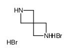 2,6-diazaspiro[3.3]heptane,dihydrobromide Structure