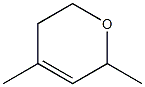 5,6-二氢-2,4-二甲基-2H-吡喃结构式