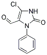 5-CHLORO-2-OXO-3-PHENYL-2,3-DIHYDRO-1H-IMIDAZOLE-4-CARBALDEHYDE结构式