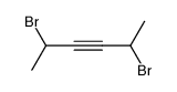 2,5-dibromo-3-hexyne结构式