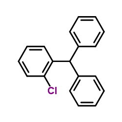 (2-Chlorophenyl)diphenylmethane Structure