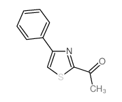 1-(4-苯基噻唑-2-基)乙酮结构式