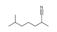 2,6-dimethylheptanenitrile Structure