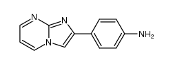 4-IMIDAZO[1,2-A]PYRIMIDIN-2-YLANILINE structure