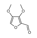 3,4-dimethoxy-furan-2-carbaldehyde Structure