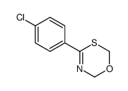 4-(4-chlorophenyl)-6H-1,3,5-oxathiazine Structure