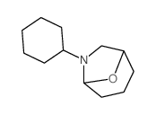 7-cyclohexyl-8-oxa-7-azabicyclo[3.2.1]octane结构式