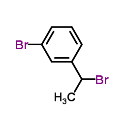 1-Bromo-3-(1-bromoethyl)benzene结构式