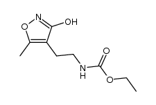 [2-(5-methyl-3-oxo-2,3-dihydro-isoxazol-4-yl)-ethyl]-carbamic acid ethyl ester Structure