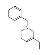 1-benzyl-3-ethyl-1,2,5,6-tetrahydropyridine Structure